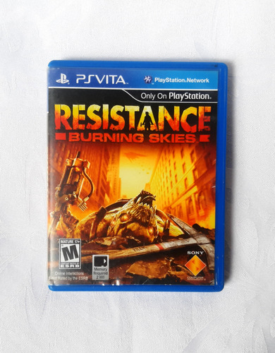 Resistance Burning Skies Ps Vita Físico Usado