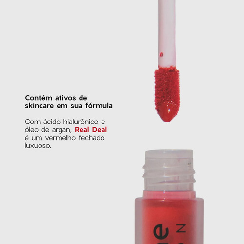 Mini Batom Líquido Matte -cor: Real Deal - Océane Edition 1g