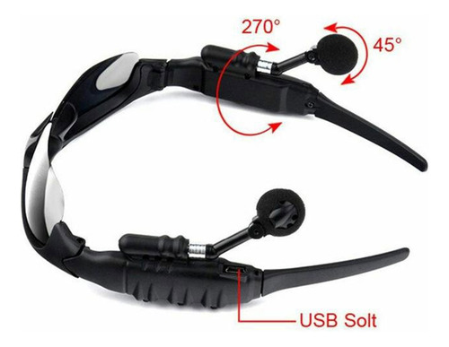 Lentes De Sol Con Auriculares Bluetooth Gafas Inteligentes