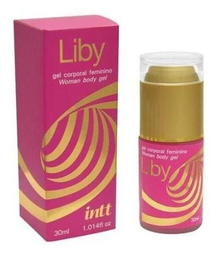 Gel Estimulante Feminino Esquenta E Vibra Liby  30 Ml Intt Sabor Maçã Verde