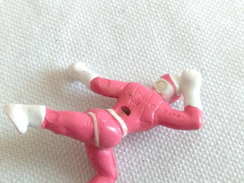 Miniatura Power Rangers Rosa - Saban Anos 90 - Unidade (Usado)