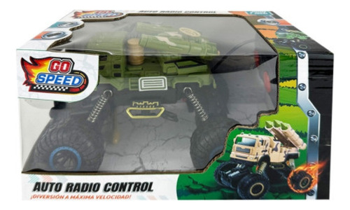 Camión Militar A Radio Control Go Speed 54441