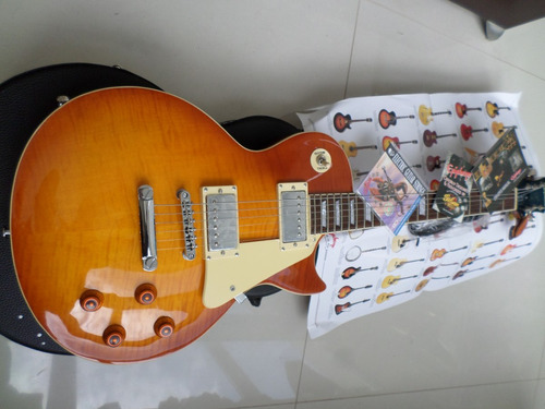 Guitarra EpiPhone Les Paul Standard Honey Burst Leia Anuncio