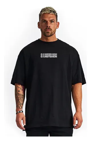 Poleras oversize online hombre