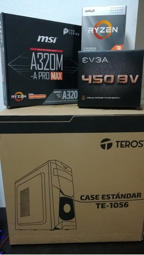 Pc Ryzen 3200g + Teclado Y Ratón