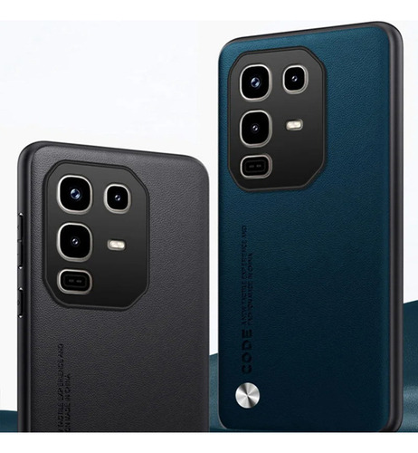 Funda Para Infinix Note 50 Pro Cáscara Piel Simple+mica