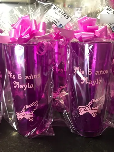 Vaso Plastico Trago Largo Personalizado Souvenirs Cumpleaños