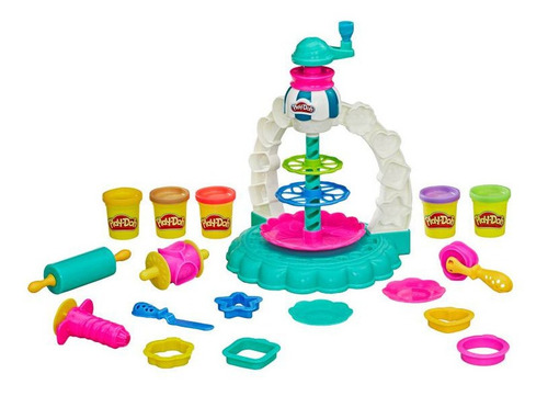 Play Doh Fábrica De Cookies Set Torre De Galletas Play-doh