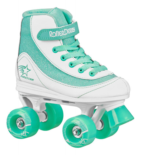 Roller Derby Firestar - Patines Cudruple Para Nia, Color Bla