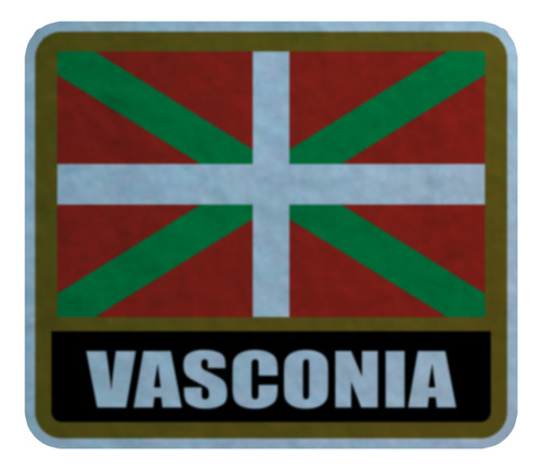 Parche Felpa Para Coser 7cm Set X4 Bandera Euskera Euskera-03 Euskera-03