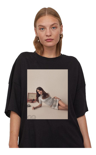 Remera Unsiex Emilia Mernes Gq Beige Personalizada Algodón