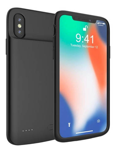 Funda Cargador Powerbank Para iPhone X Xs 5200mah Portatil