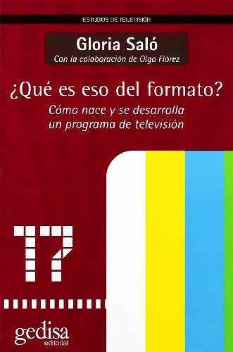 Que Es Eso Del Formato?, De Salo. Editorial Gedisa, Tapa Blanda En Español