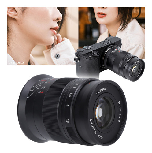 ~ Lente De Câmera 60 Mm F2.8 Ii M43 M43 Mount Durable Half
