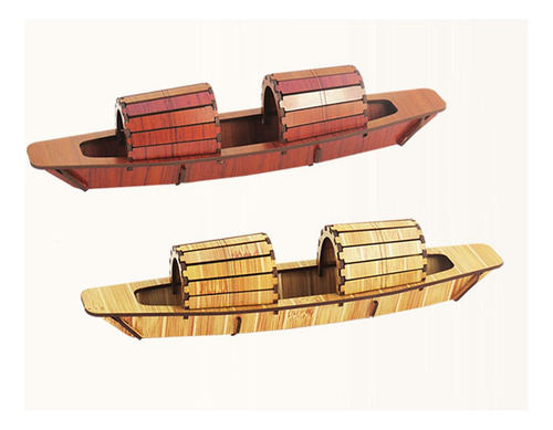 Barco De Madera Clásico 3d Puzzle Juguetes Centro De Mesa B