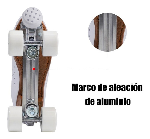 Imagen 3 de 10 de Patines Artistico Profesionales Saltos Giros 58 Mm Silicona