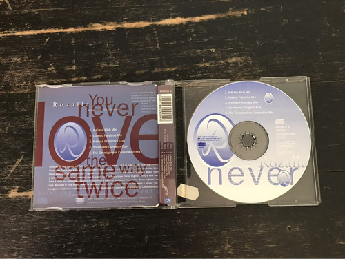 Cd Remixes Rozalla / You Never Loce The Same Twice (englan 