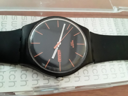 Relógio Swatch Dark Rebel Suob704