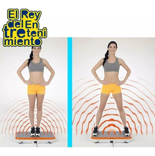 Plataforma Vibratoria Profesional Masajeador +control El Rey