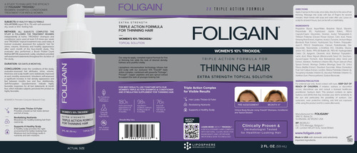 Fórmula Capilar Foligain Triple Action Complete 60 Ml Para M