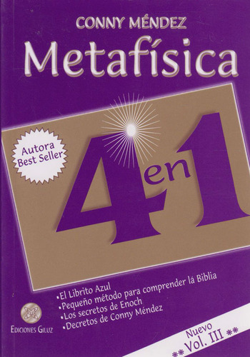 Metafisica 4 En 1. Vol Iii