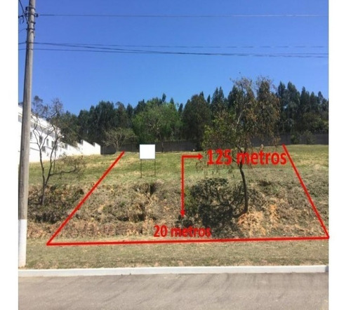 Imagem 1 de 5 de Terreno À Venda, 2500 M² Por R$ 480.000 - Condomínio Terras De São Lucas - Sorocaba/sp, Terreno Com Frente Para O Lago, Excelente Localização - Te0135 - 67640113