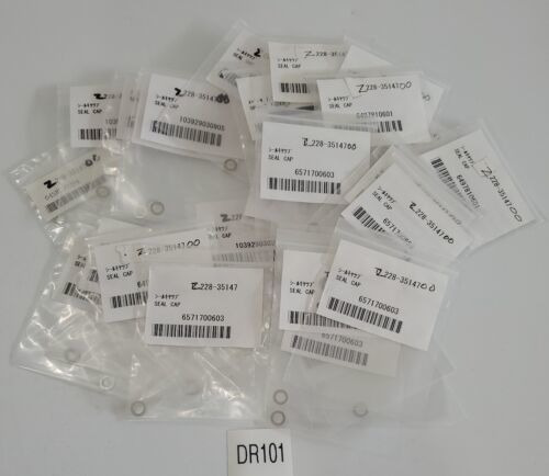 *new* Lot Of 30 Shimadzu C 228-35147 Seal Caps Perkin El Jjq