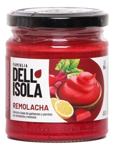 Dell Isola - Aderezo Remolacha X 190g