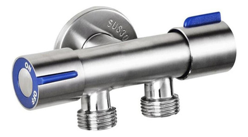Grifo Desviador Baño Doble Manija Doble Control Boquilla