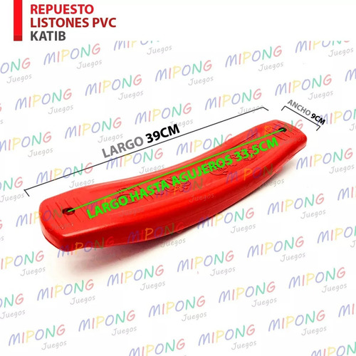 Imagen 4 de 8 de Listones Bastones Plastico Pvc Repuesto Hamaca Calesita X6