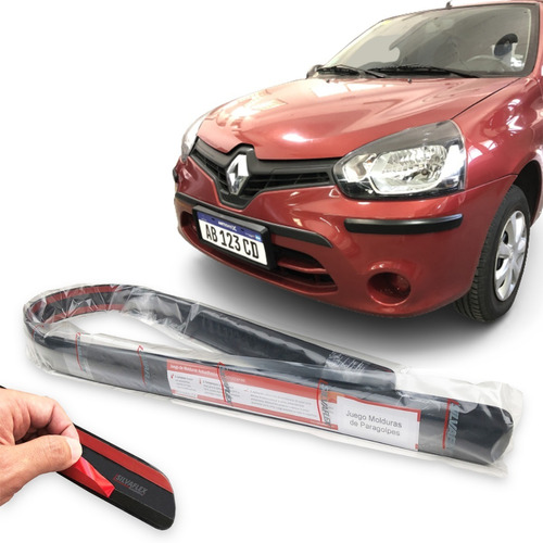 Juego Protectores Paragolpes Kit Renault Clio Mio 2012/2018