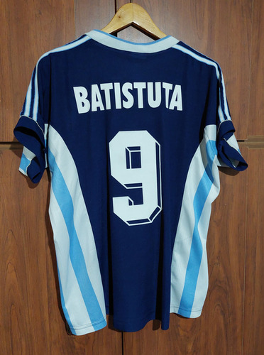Camiseta Seleccion Argentina 1998 Suplente Original De Época