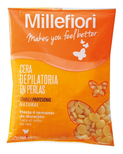 Cera Depilatoria En Perlas 100 G Millefiori