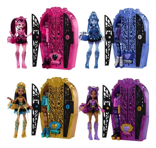 comprar Monster High Set 4 Muñecas Skulltimate Secrets Mysteries