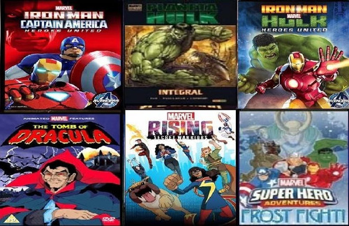 Películas Animadas Marvel Formato Digital Pendray