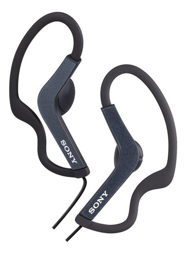 Auricular Sony For Sports Mdr As210 Black Resistente Al Agua