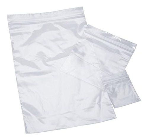 Pack 100-1-1/2  X 2  2 Mililitros Poly Reclosable Plastic Ba