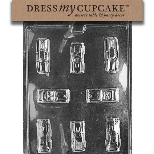 Vestir Mi Cupcake Chocolate Candy Mold Cars