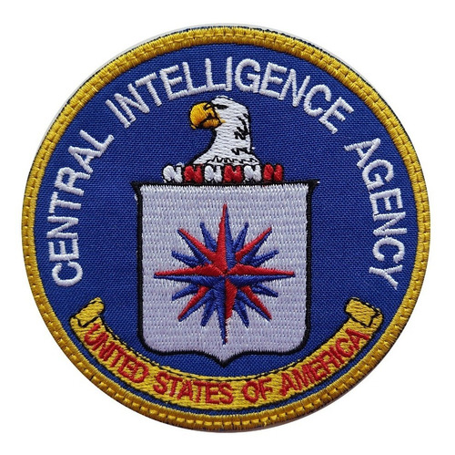 Parche Bordado Central Intelligence Agency United States Usa