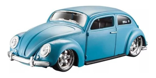 Imagen 5 de 7 de Escarabajo Volkswagen Beetle Maisto Desing Esc 1/24 La Plata