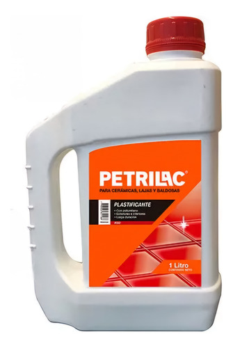 Plastificante Ex Clinsy Petrilac P/lajas 1 Lt Incoloro Esege