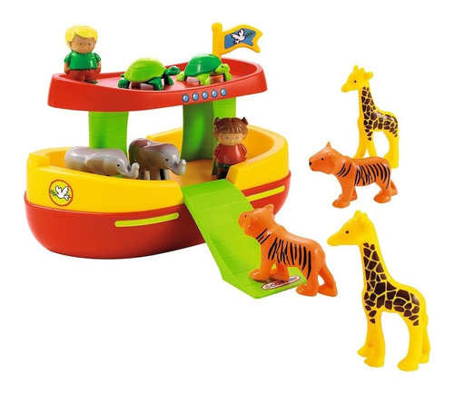 Abrick Arca De Noé Animales Accesorios Simil Playmobil 123