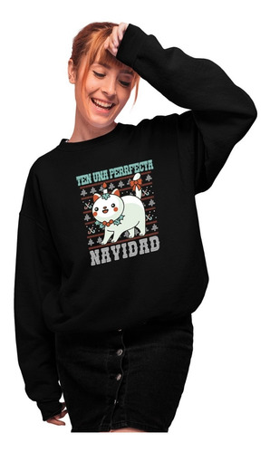 Sudadera Navidad - Unisex - Gatito Navideño