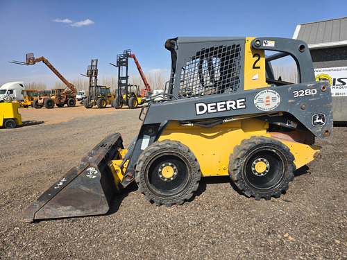 Minicargador John Deere 328d Con Sistema De Alto Flujo Hidra