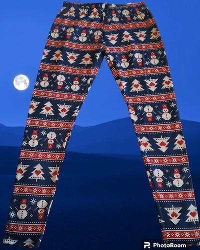 Leggings Navideños, En Dos Hermosos Modelos.