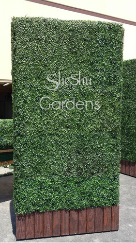 Imagen 4 de 8 de Jardin Vertical Artificial Panel Cesped Pack X 10 - Full