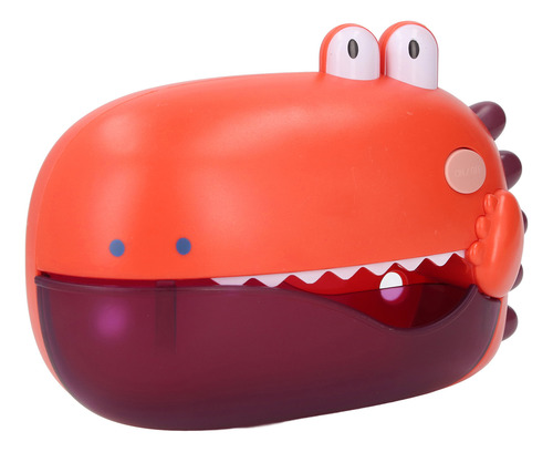 Orange Automatic Bathtub Bubble Maker Baby Bath Toy Bath