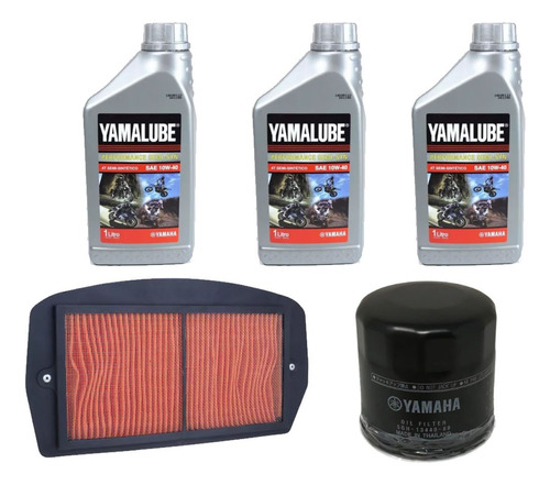 Kit Service Yamaha Fazer 600 Fz6 Original Filtros Mg Bikes