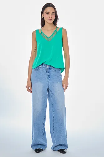 Blusa Lisa Verde Musgo Io 14020224086107