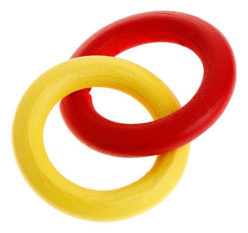 (2 #mold) Anillos De Madera Natural, Lisos Y Coloridos, Unif